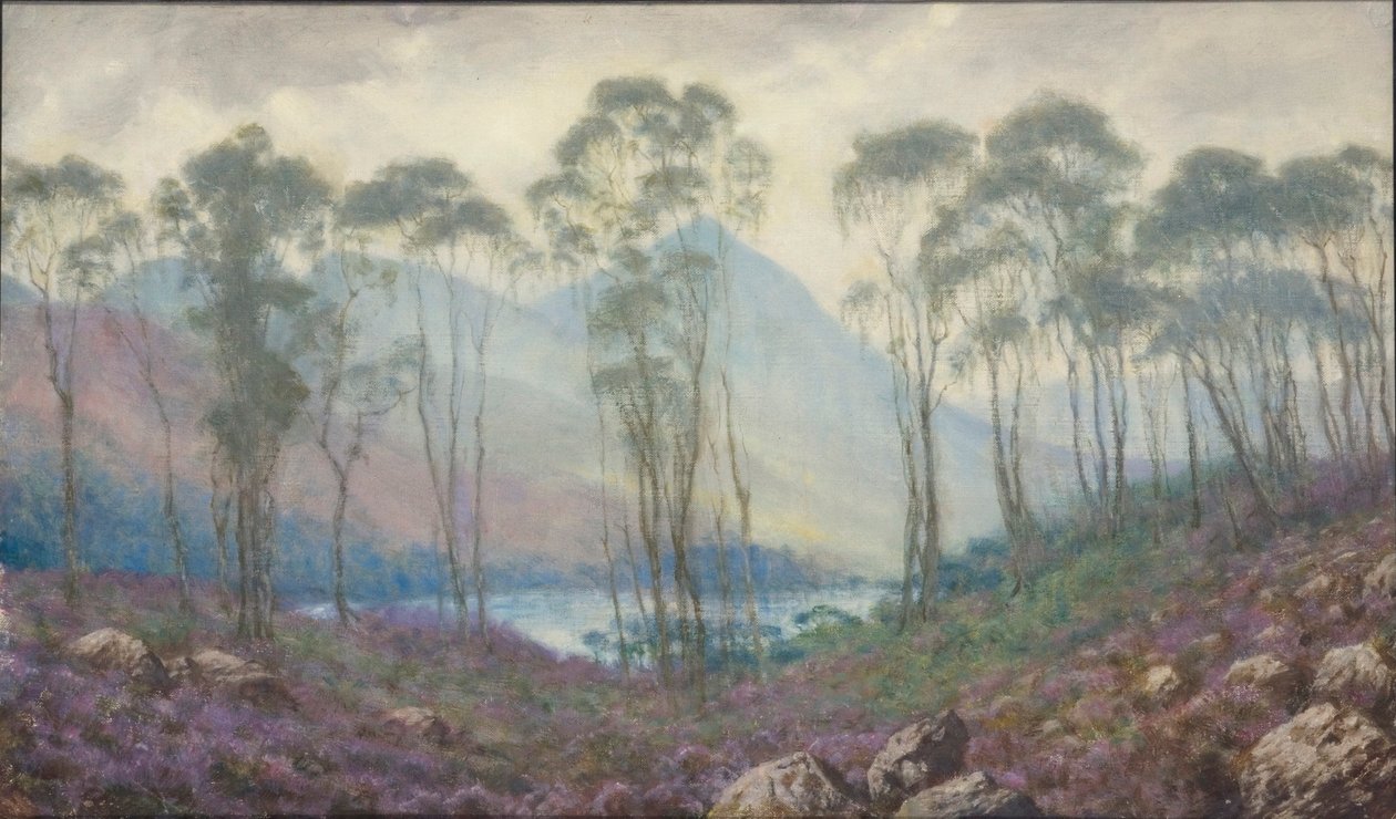 Un paisatge escocès, 1886-1939 finlandès tekijältä Sigismund Christian Hubert Goetze