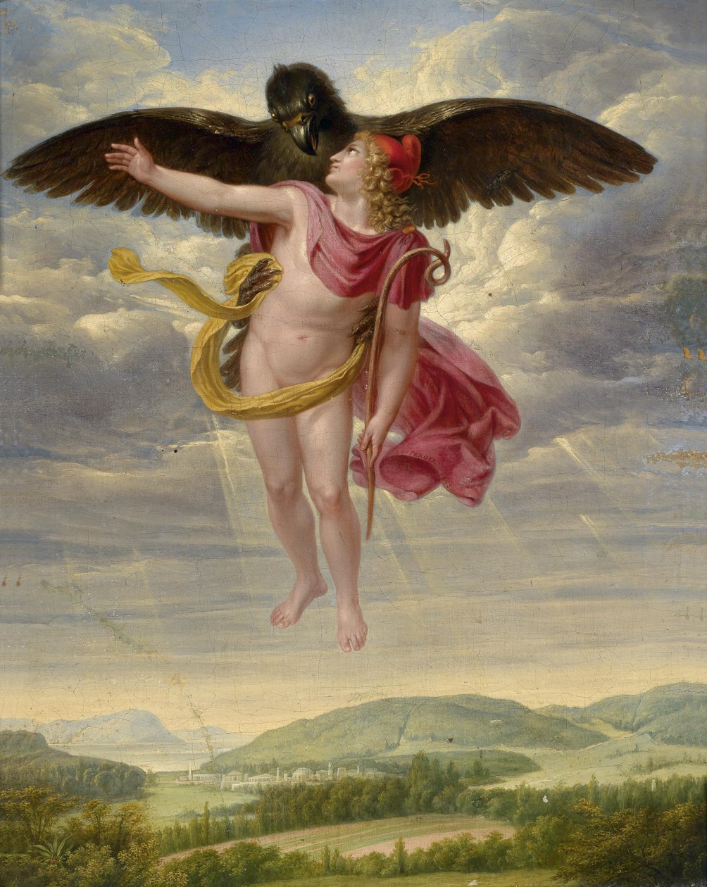 Die Entführung des Ganymed tekijältä Sigmund Ferdinand Ritter von Perger