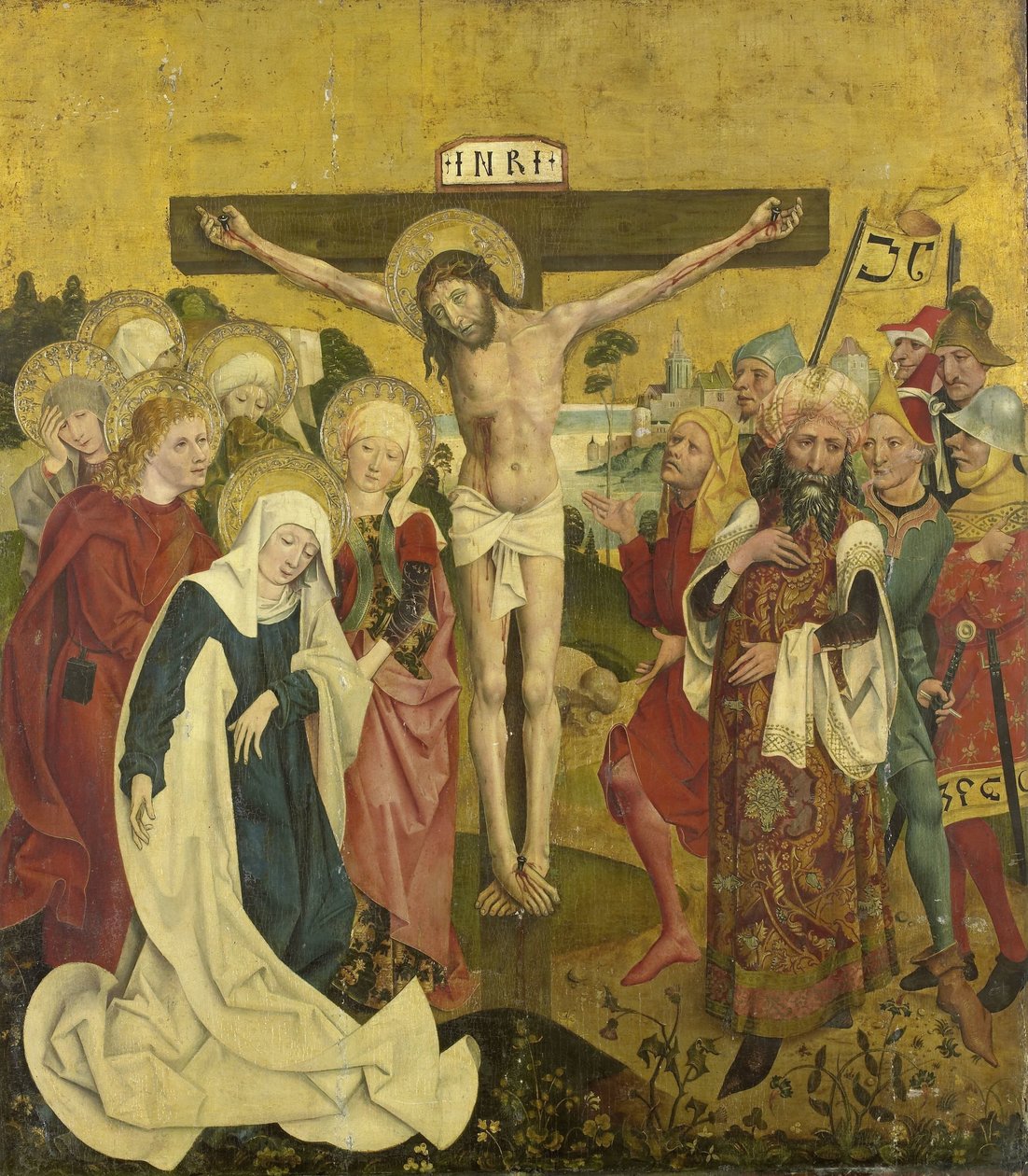 Ristiinnaulitseminen tekijältä Sigmund Gleismüller (attributed to)