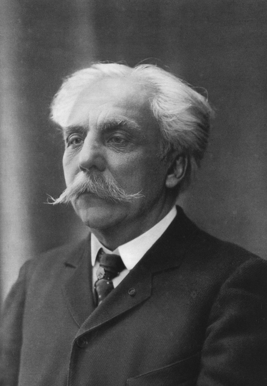 Gabriel Fauré 1845-1924, ranskalainen säveltäjä, urkuri, pianisti ja opettaja tekijältä Silvestre