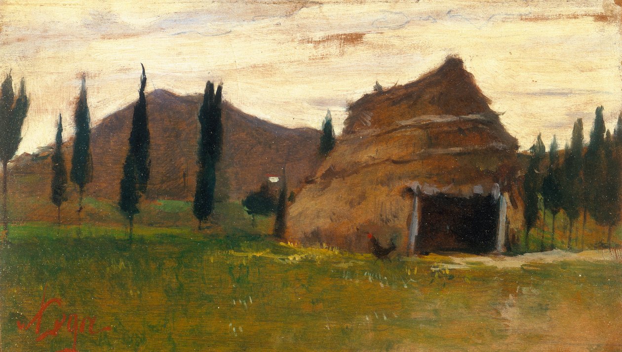 Maisema tekijältä Silvestro Lega