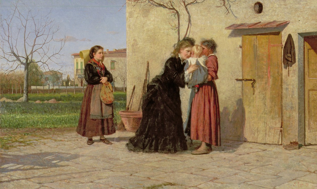 Vierailu hoitajan luona tekijältä Silvestro Lega
