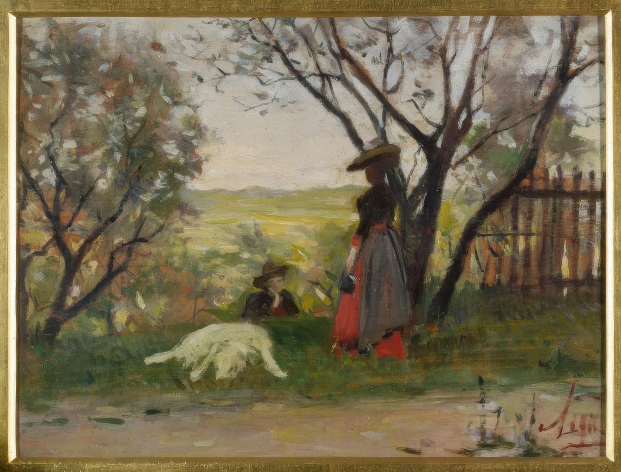 La padrona del giardino tekijältä Silvestro Lega