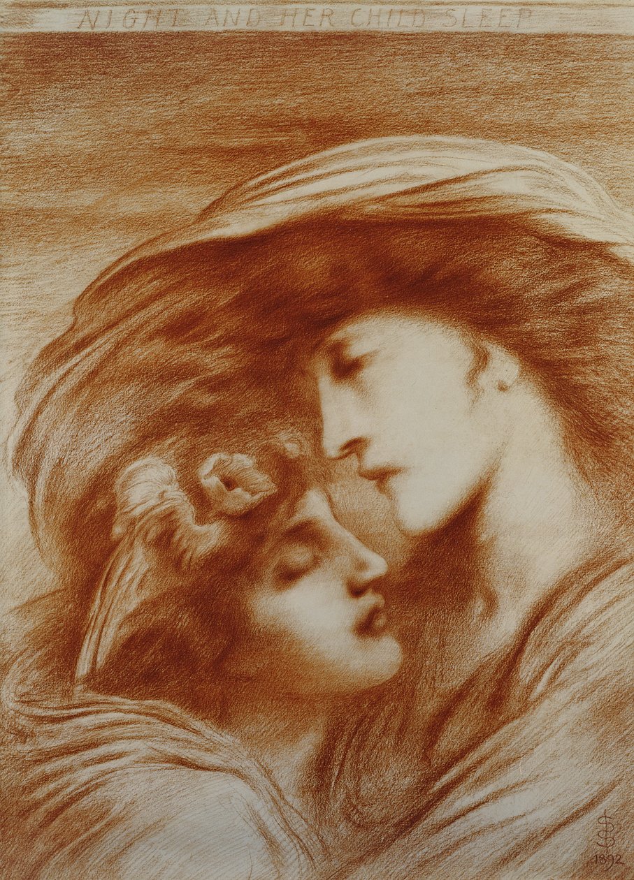 Huonekalut ja erilaiset esineet 1100- ja 1300-luvuilta tekijältä Simeon Solomon