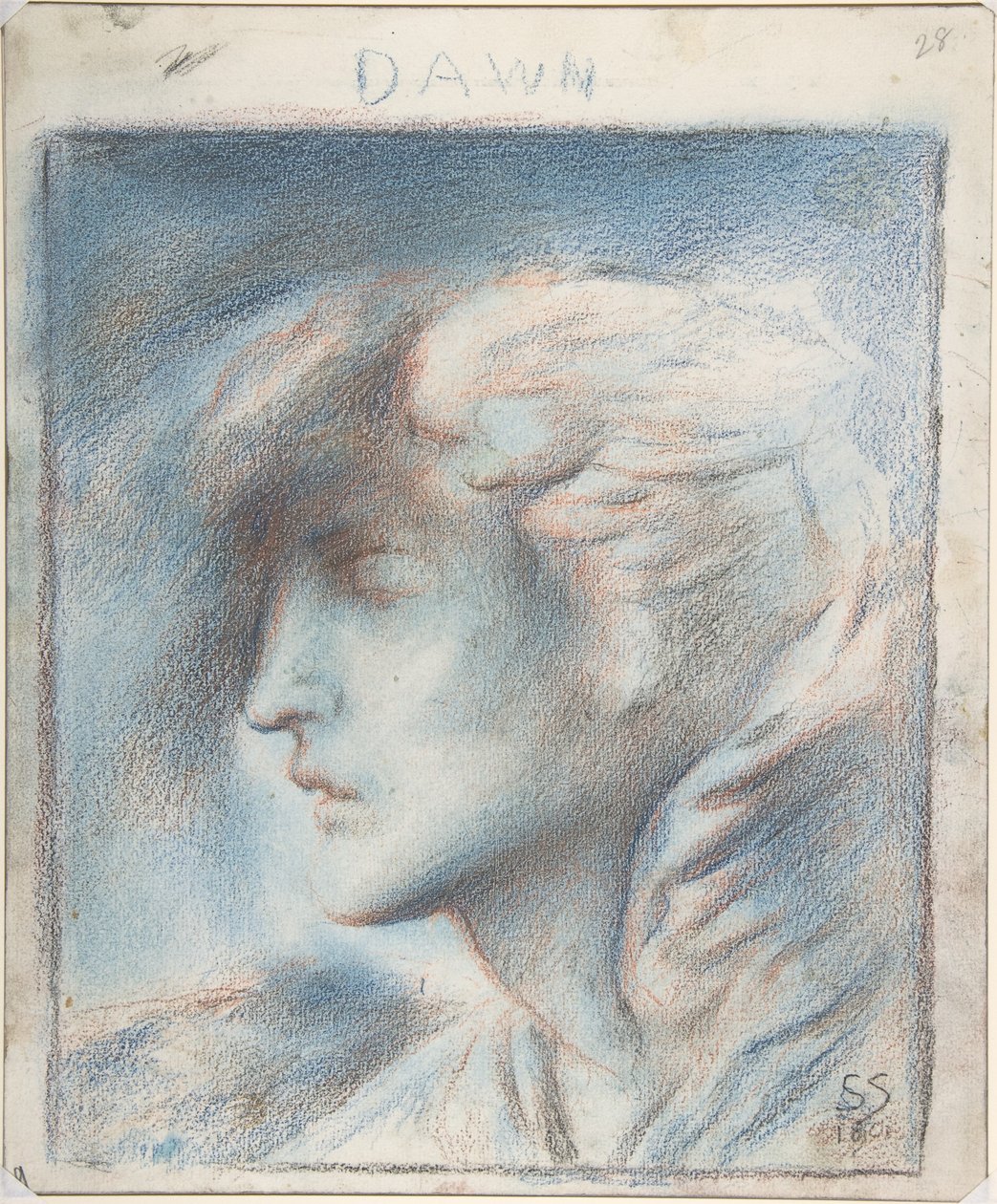 Aamunkoitto (Hypnoksen pää) tekijältä Simeon Solomon