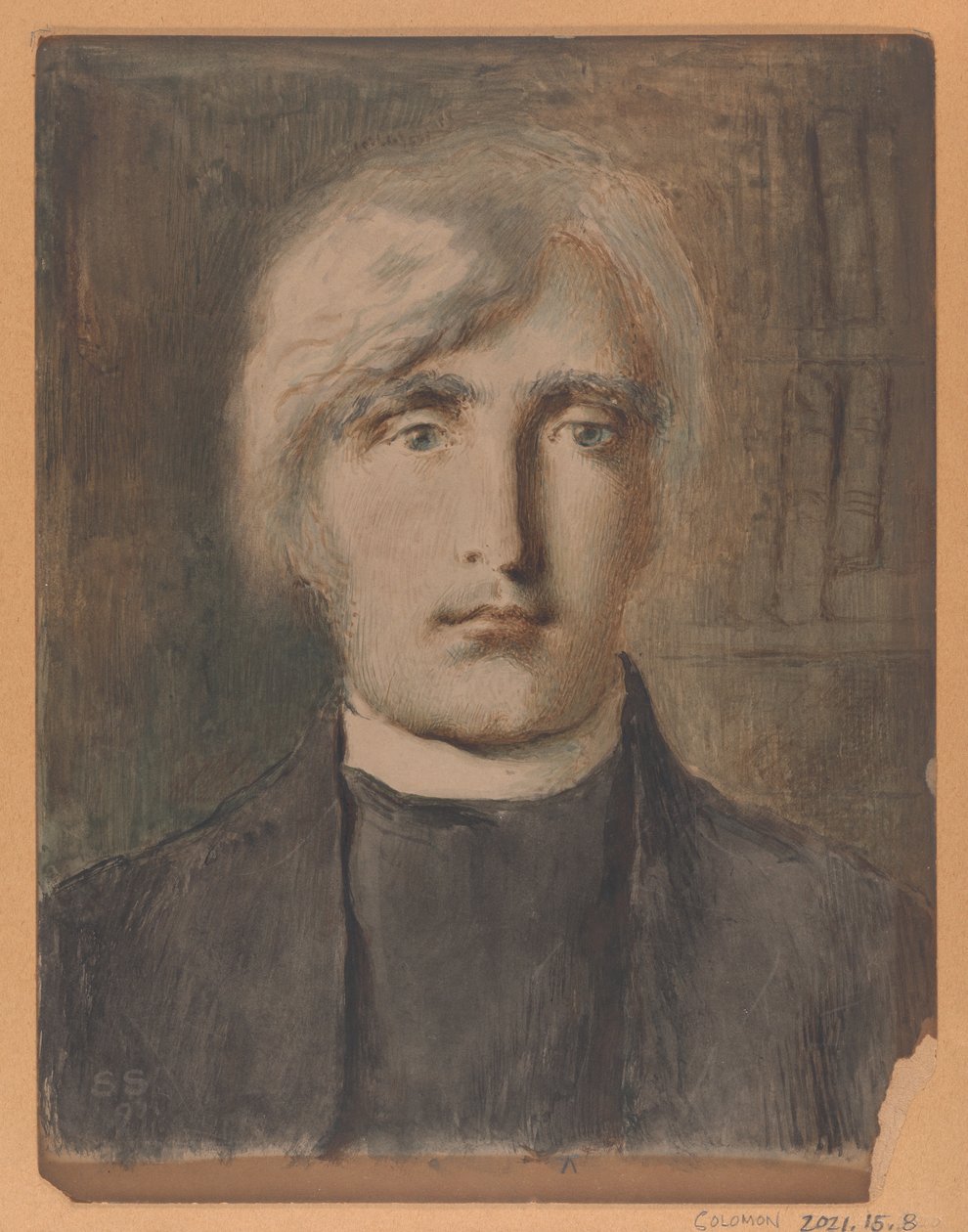 Papin muotokuva tekijältä Simeon Solomon