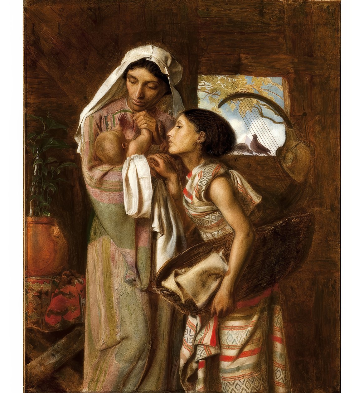 Mooseksen äiti tekijältä Simeon Solomon