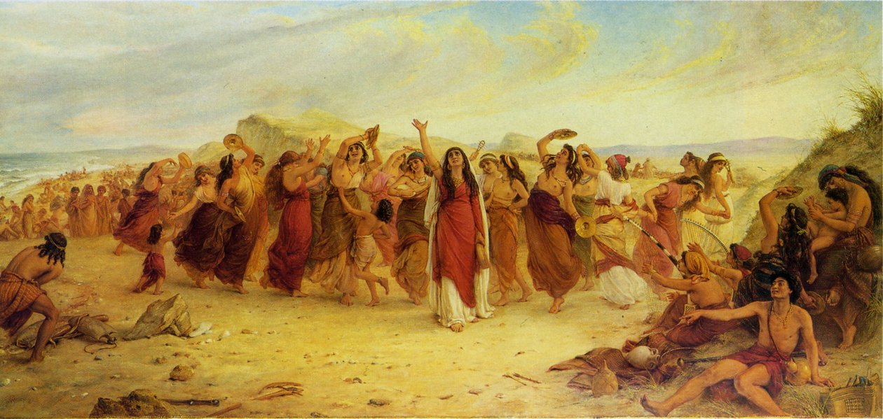 Miriamin laulu tekijältä Simeon Solomon