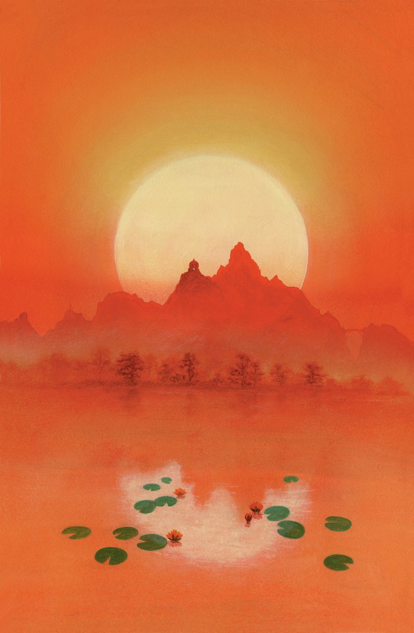 Sunrider (akryyli kankaalle) tekijältä Simon Cook