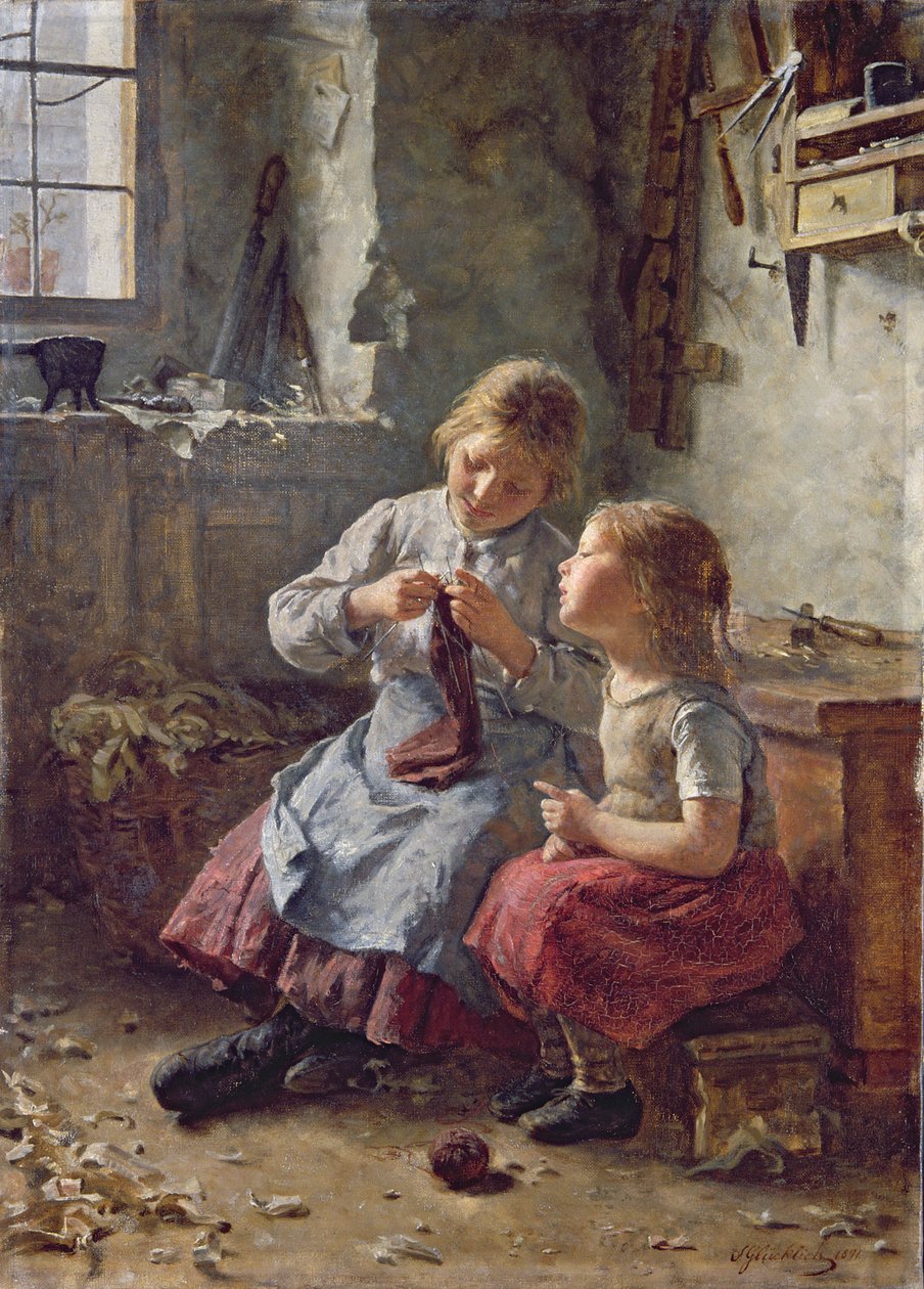 Neulominen, 1891 tekijältä Simon Glucklich