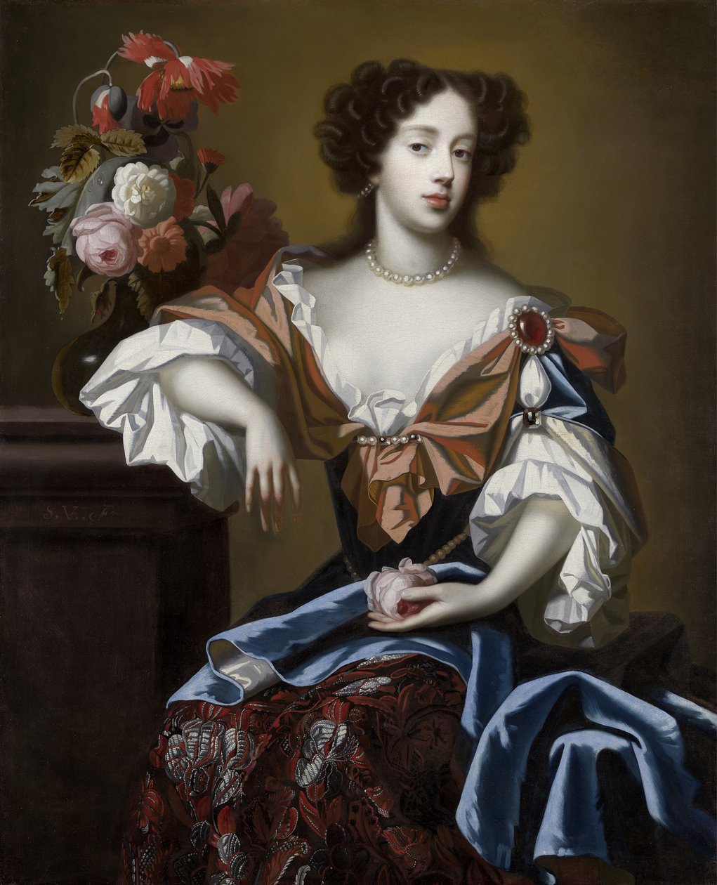 Maria Modena (1658-1718), noin 1680 tekijältä Simon Peeterz Verelst