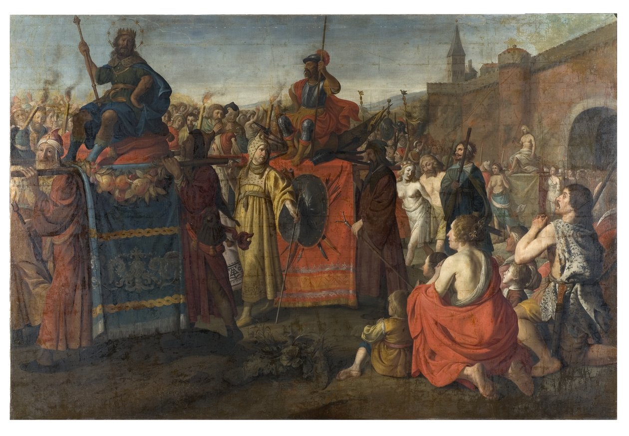 Roomalainen riemuparaati, 1641 tekijältä Simon Peter Tilemann