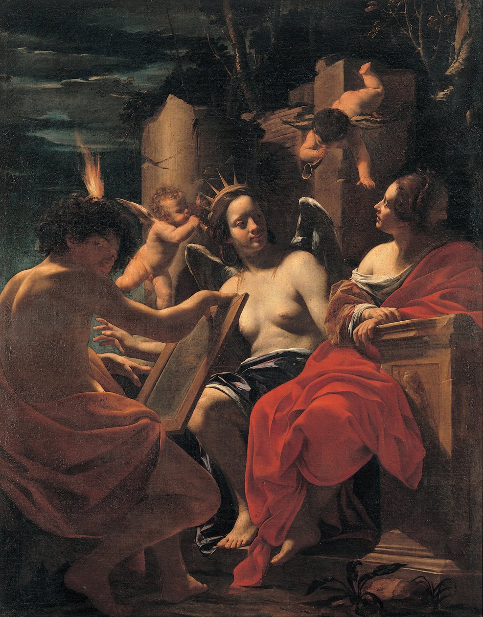 Allegoria tekijältä Simon Vouet