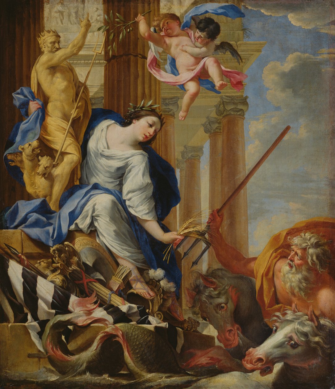 Ceres voittaa sodan ominaisuudet tekijältä Simon Vouet