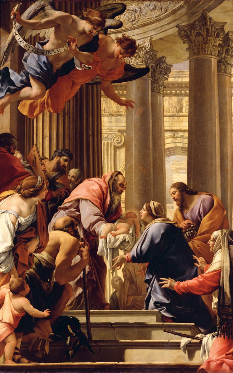Esittely temppelissä tekijältä Simon Vouet