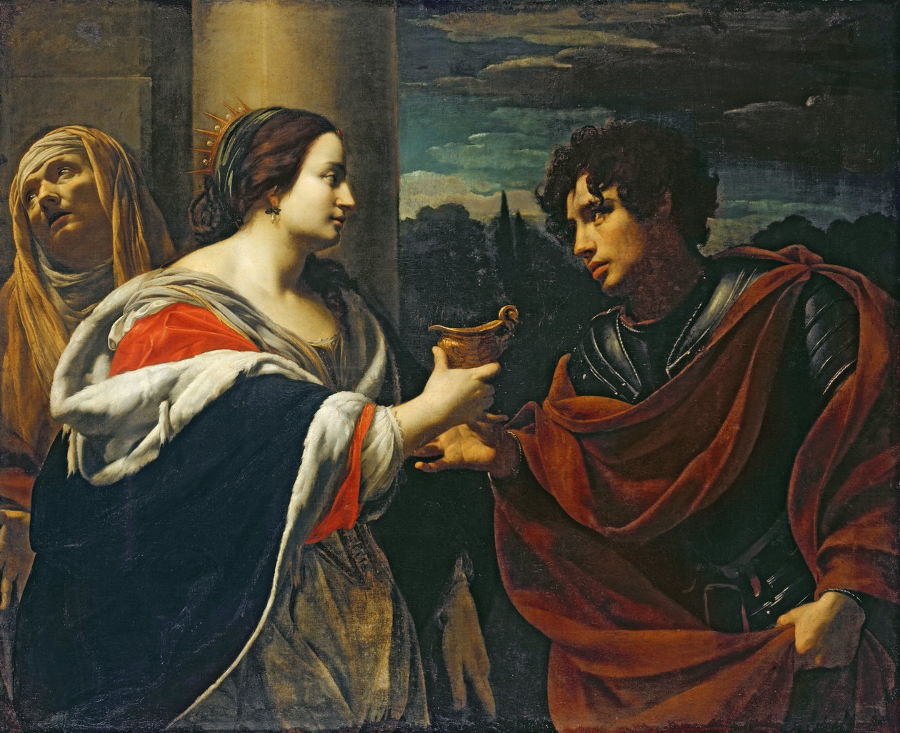 Sophonisbe saa Poison Cupin tekijältä Simon Vouet