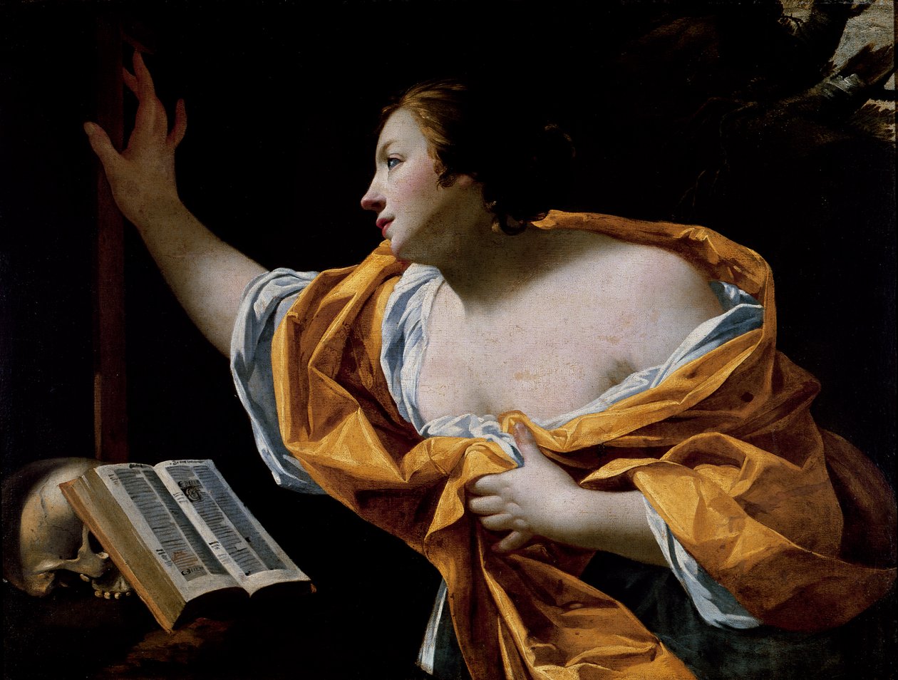 Katuva Magdaleena tekijältä Simon Vouet