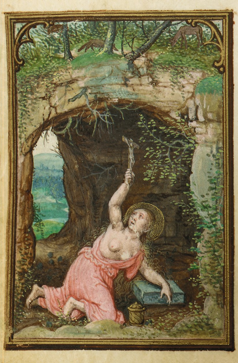 Folio pienoistuntikirjasta, Rooman käyttö, Brugge, 1530-35 tekijältä Simon Bening