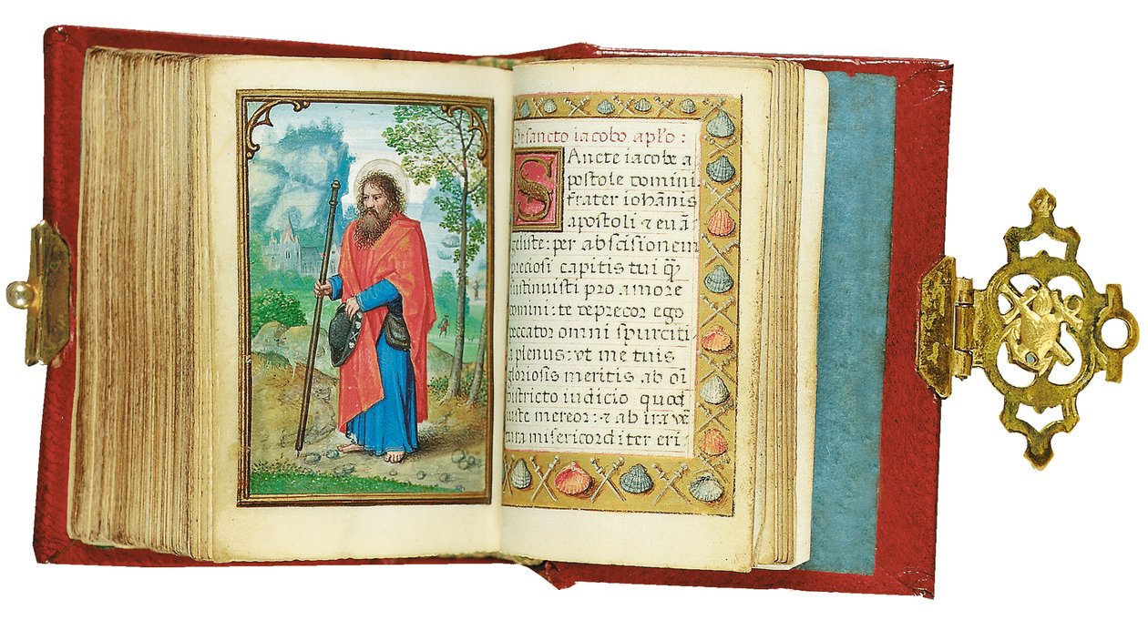 Folio pienoistuntikirjasta, Rooman käyttö, Brugge, 1530-35 tekijältä Simon Bening