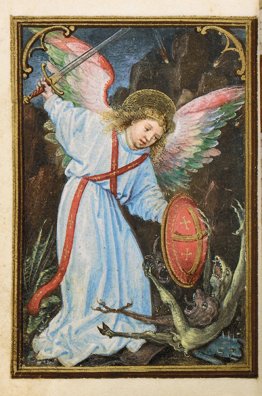 Folio pienoistuntikirjasta, Rooman käyttö, Brugge, 1530-35 tekijältä Simon Bening