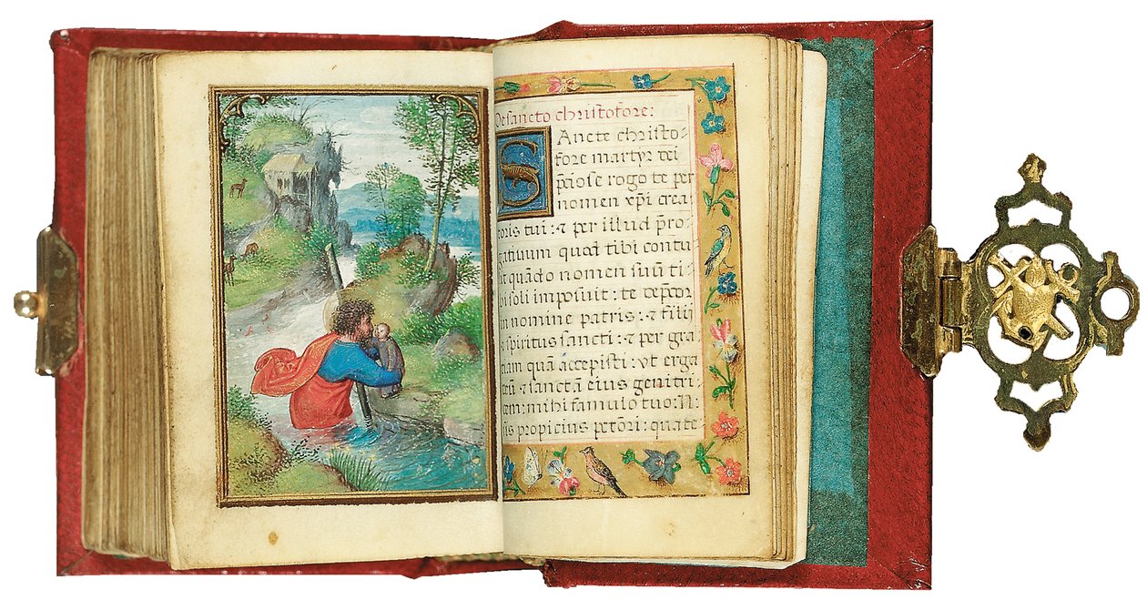 Folio pienoistuntikirjasta, Rooman käyttö, Brugge, 1530-35 tekijältä Simon Bening