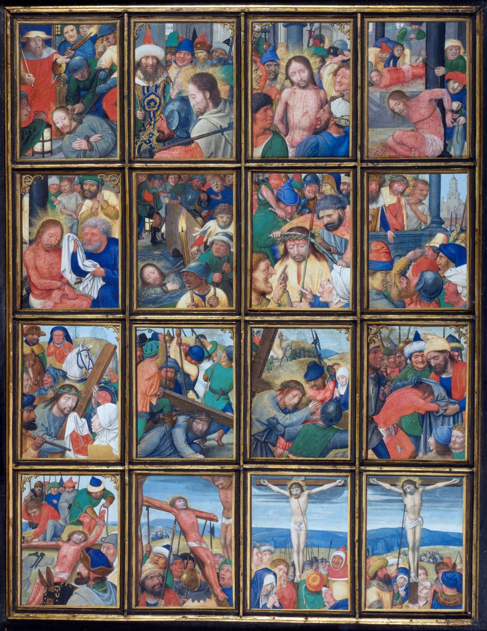Tafel aus dem Stein-Quadriptychon tekijältä Simon Bening