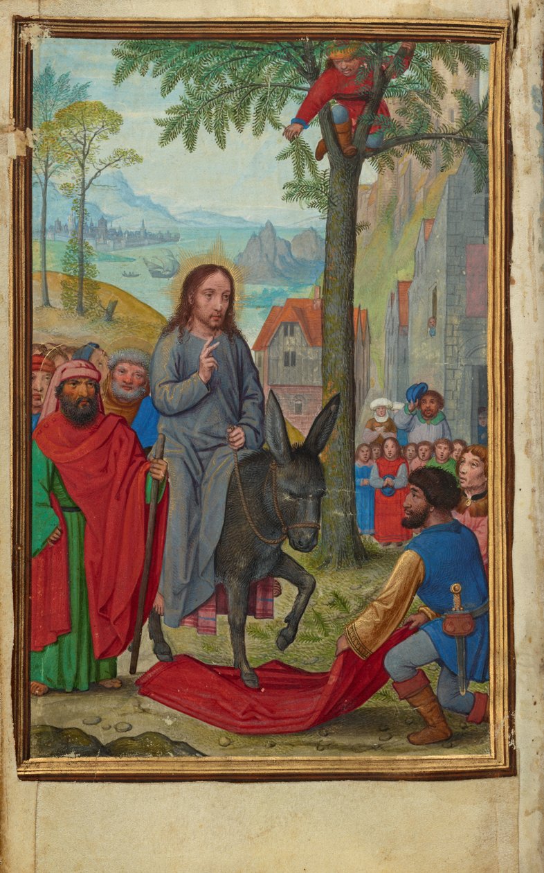 Der Einzug in Jerusalem tekijältä Simon Bening