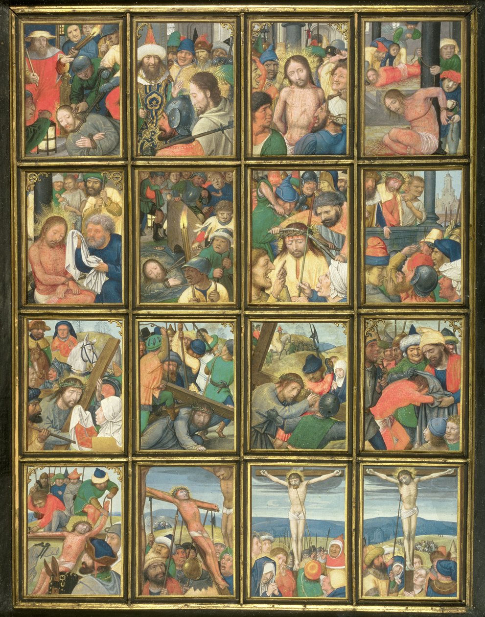 Passio, Steinin Quadriptyykistä (vellum). tekijältä Simon Bening