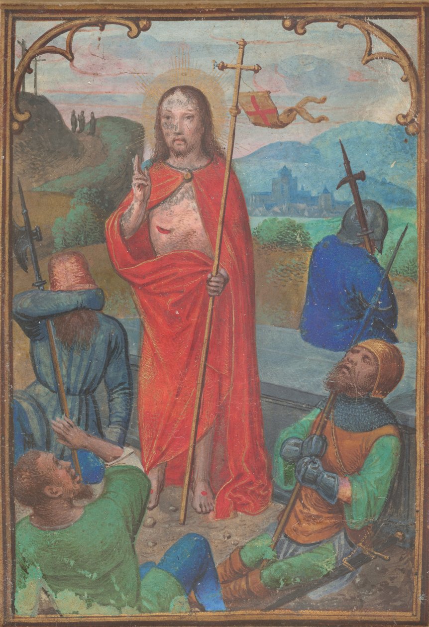 Ylösnousemus, n. 1530. tekijältä Simon Bening