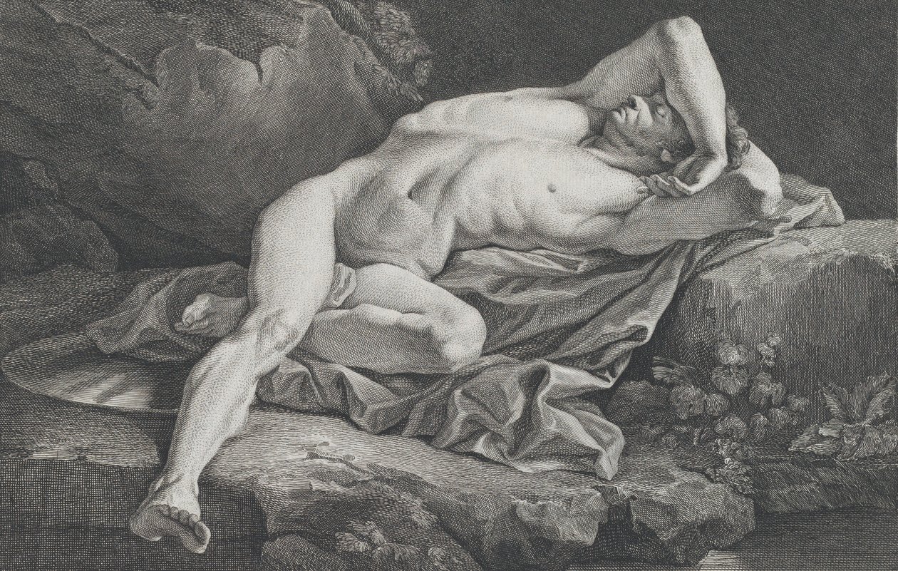 Tutkimus miesalastosta, 1762. tekijältä Simon Charles Miger