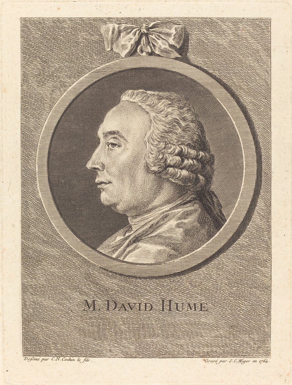 M. David Hume tekijältä Simon Charles Miger after Charles Nicolas Cochin II