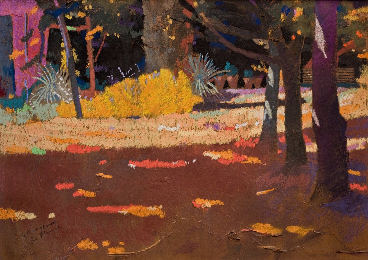 Kuumana iltapäivänä (pastelli paperille) tekijältä Simon Fletcher
