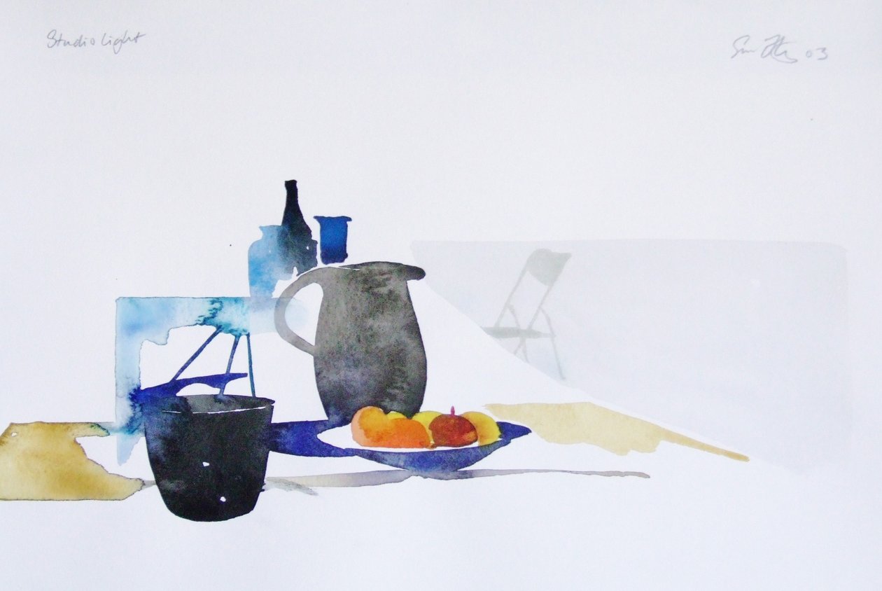 Studiovalo, 2003 (akvarelli) tekijältä Simon Fletcher