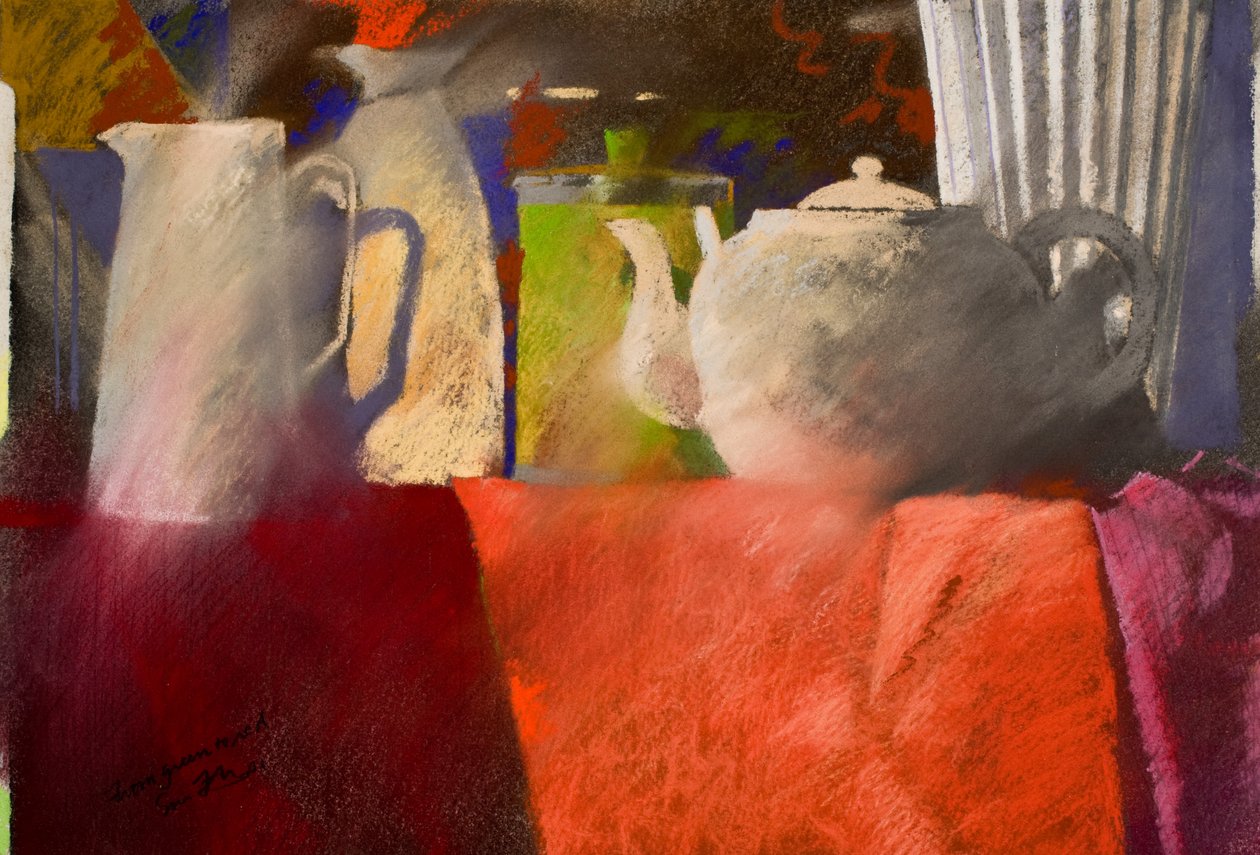 vihreästä punaiseen, 2002 (pastelli) tekijältä Simon Fletcher