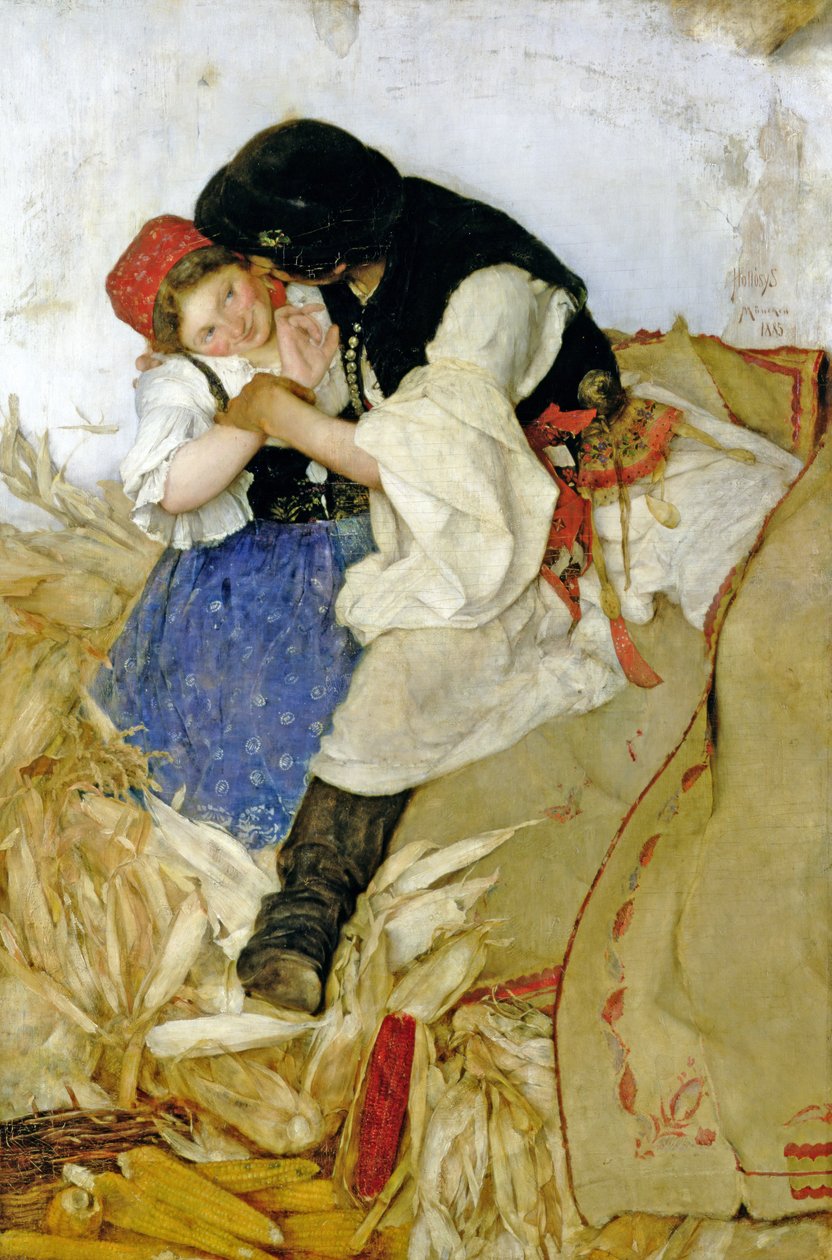 Maissin kuorinta, 1885 tekijältä Simon Hollosy