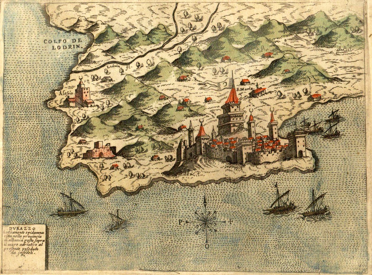 Durrës Pinargenti 1573 tekijältä Simon Pinargenti