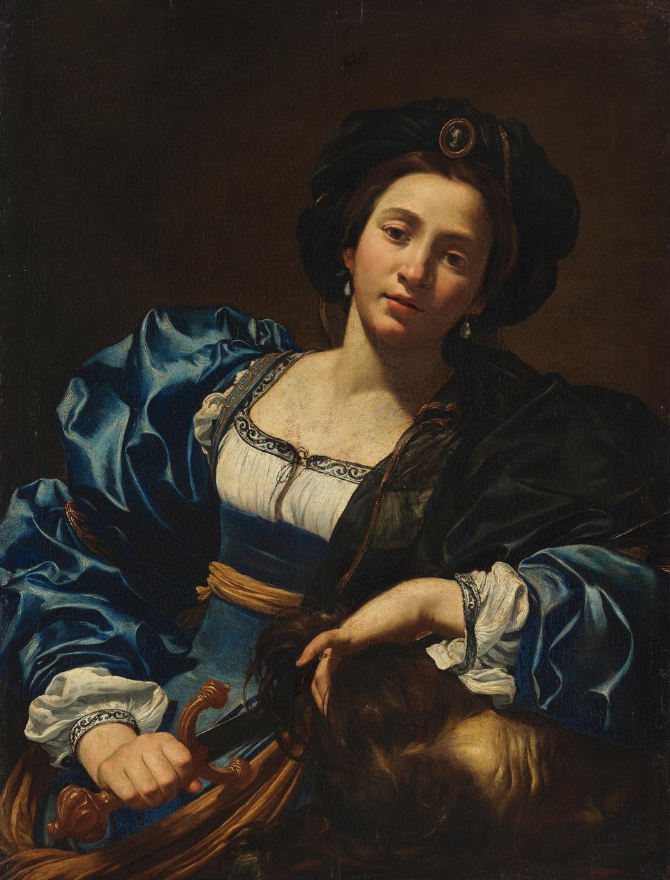 Judith ja Holoferneen pää tekijältä Simon Vouet