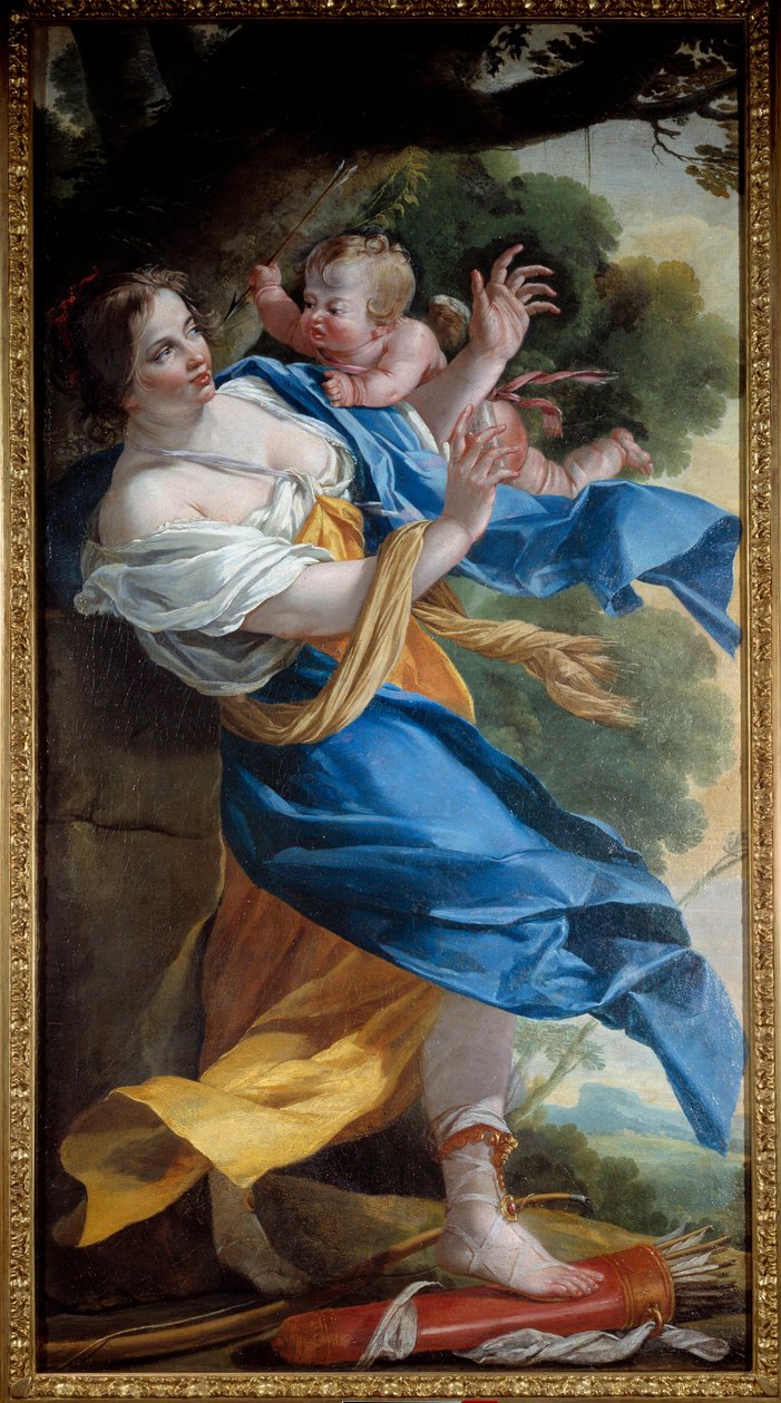 Simon Vouetin (1590-1649) Rakkauden kostomaalaus 1634 su. 1,87 x 1,37 m Nancy, Taidemuseo tekijältä Simon Vouet