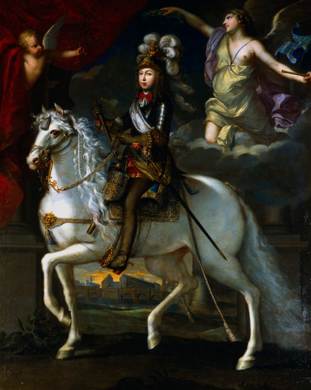 Ludvig XIV Ranskan kuningas, 1648 tekijältä Simon Vouet