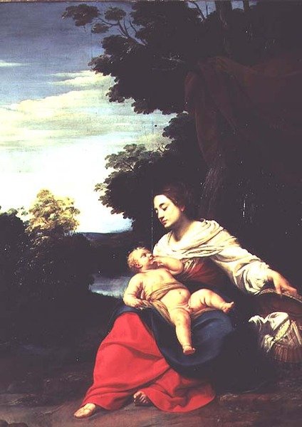 Madonna korin kanssa tekijältä Simon Vouet
