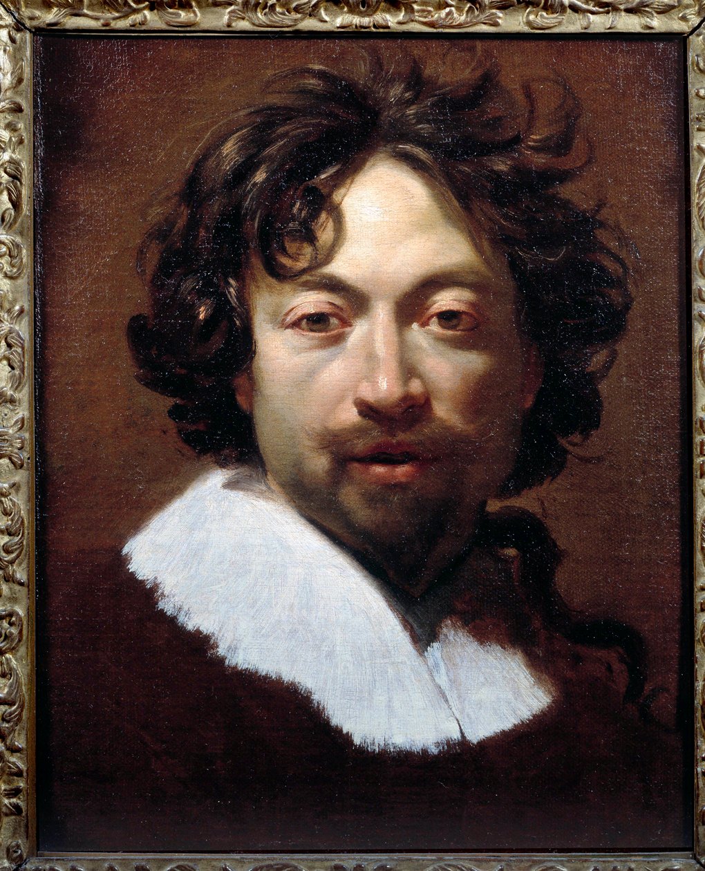 Simon Vouetin (1590-1649) omamuotokuvamaalaus noin 1626-1627, 45x36 cm, Lyon, Kuvataidemuseo tekijältä Simon Vouet
