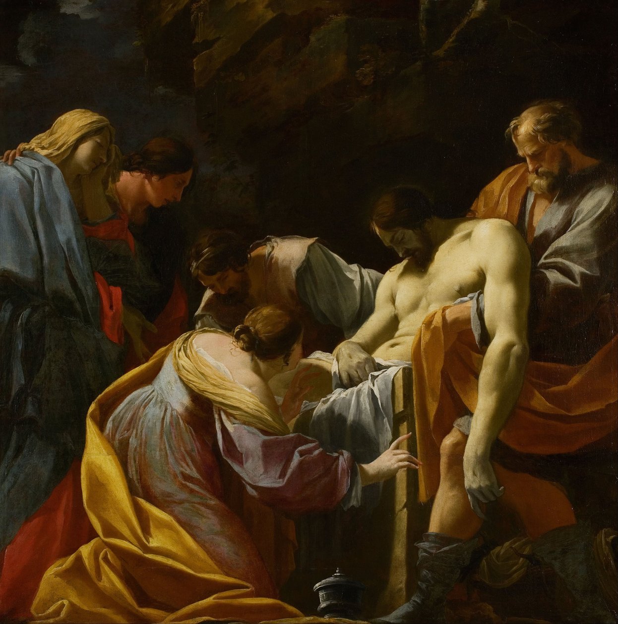 Hautaanlasku tekijältä Simon Vouet