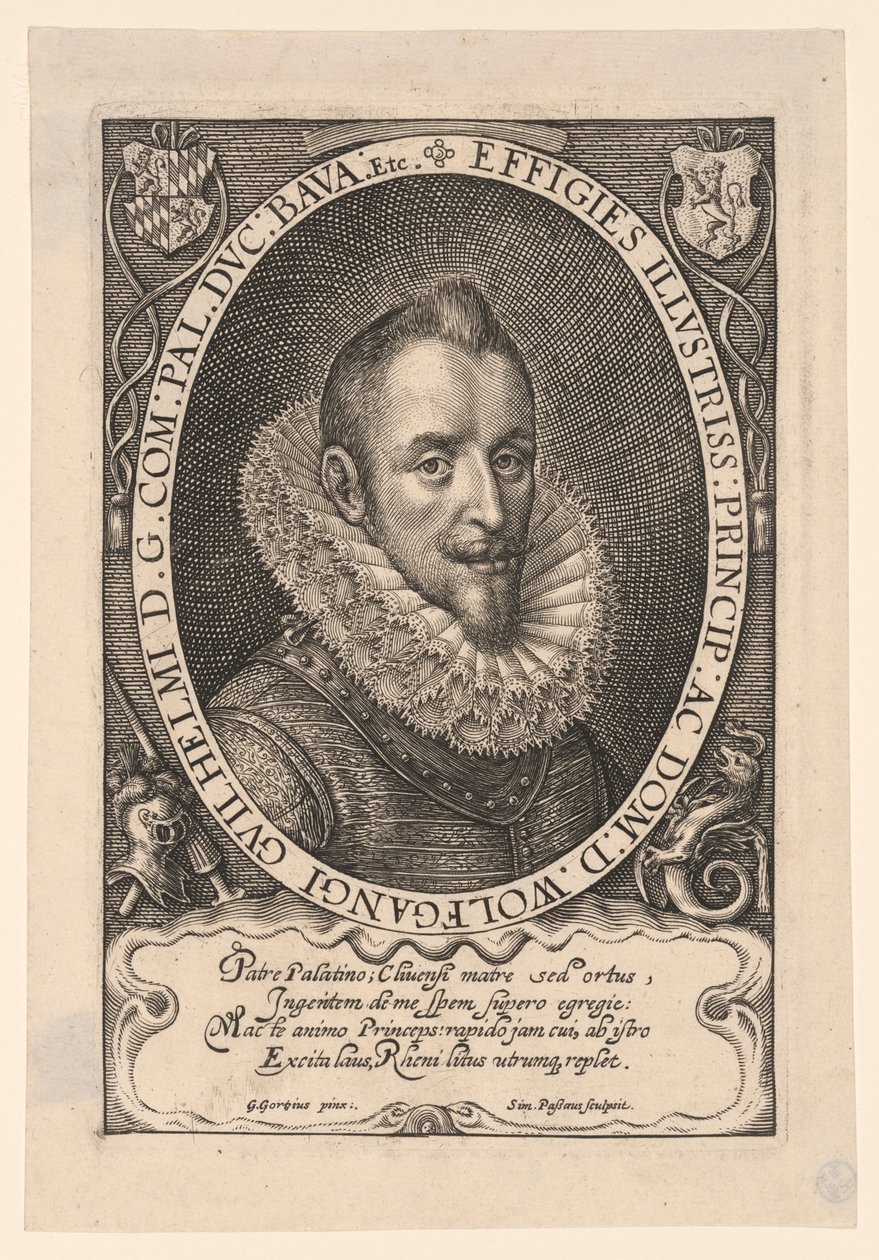 Wolfgang William, palatsin kreivi tekijältä Simon van de Passe