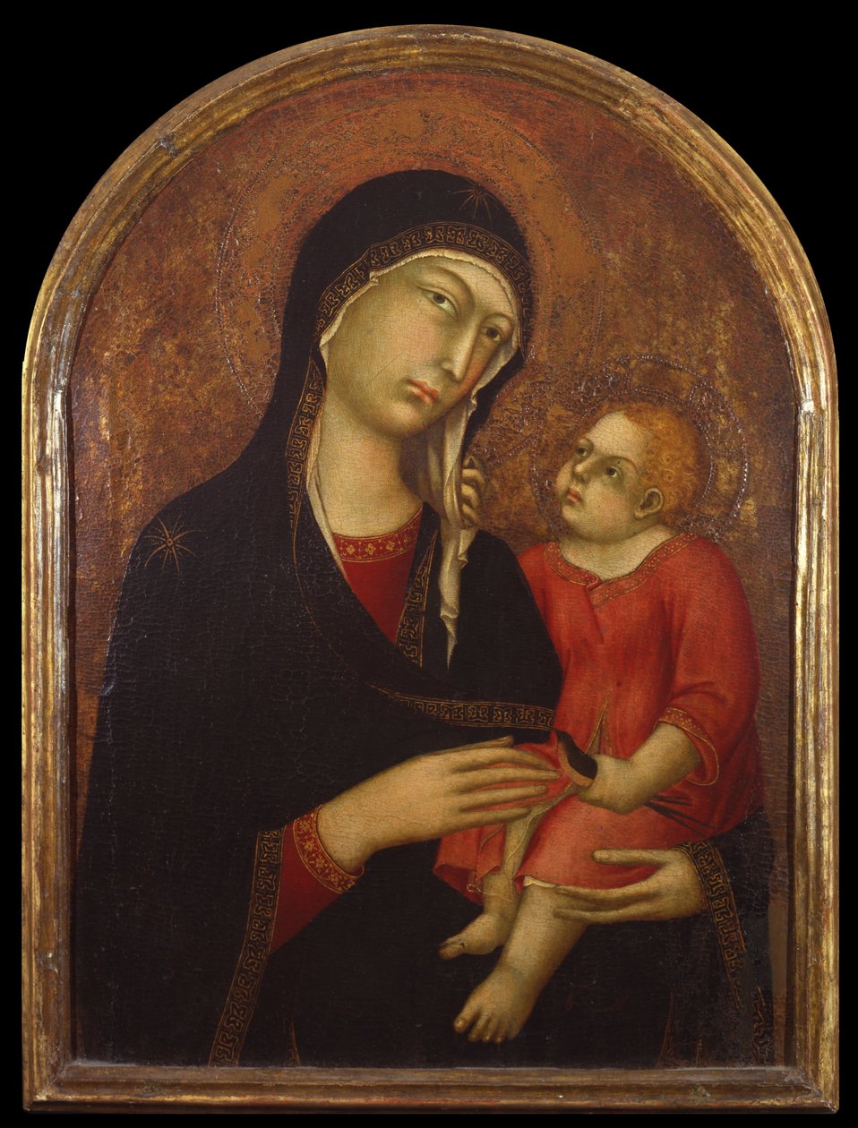 Madonna lapsen kanssa tekijältä Simone Martini
