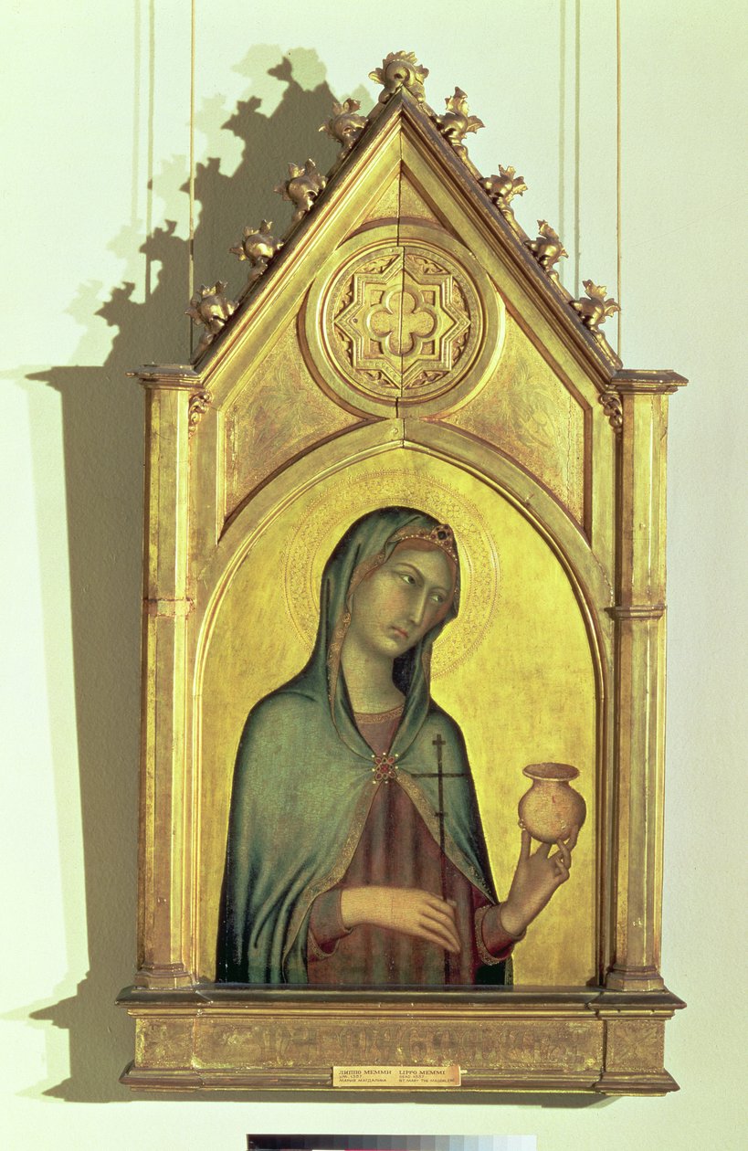 Maria Magdalena, n. 1320 (munan tempera ja kulta paneelissa) tekijältä Simone Martini