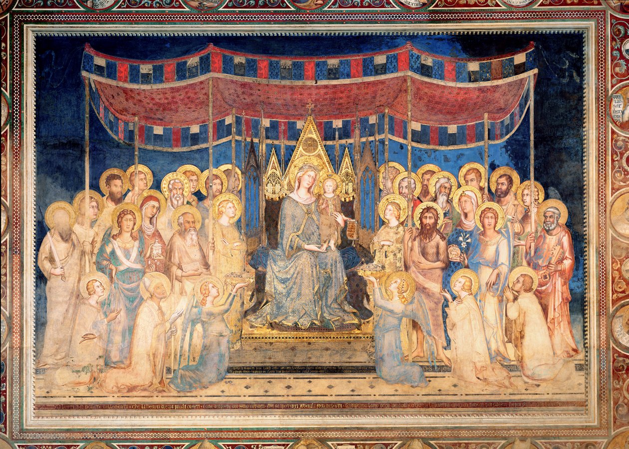Maesta, 1315 tekijältä Simone Martini