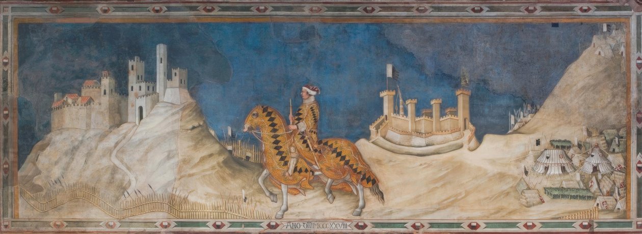 Guido Riccio da Fogliano / Simone Martini tekijältä Simone Martini