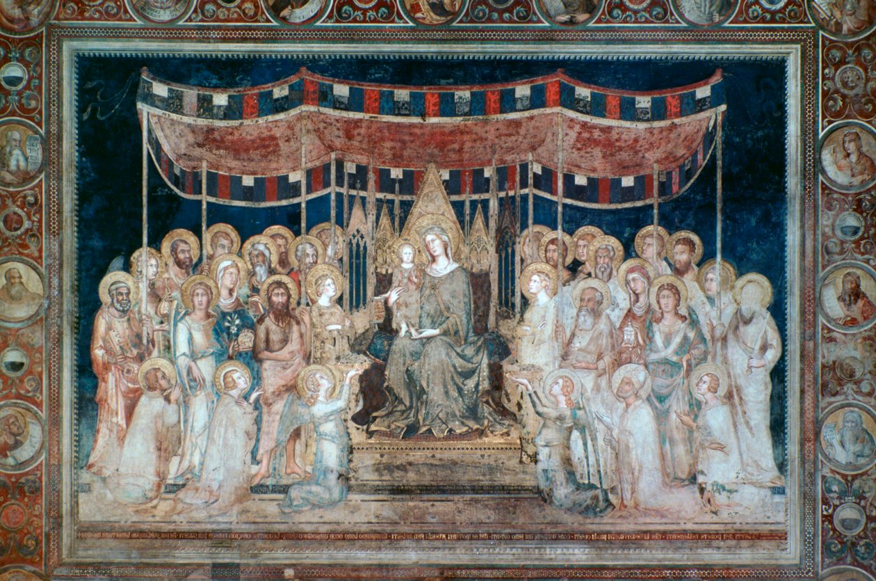 Maesta, 1315 tekijältä Simone Martini
