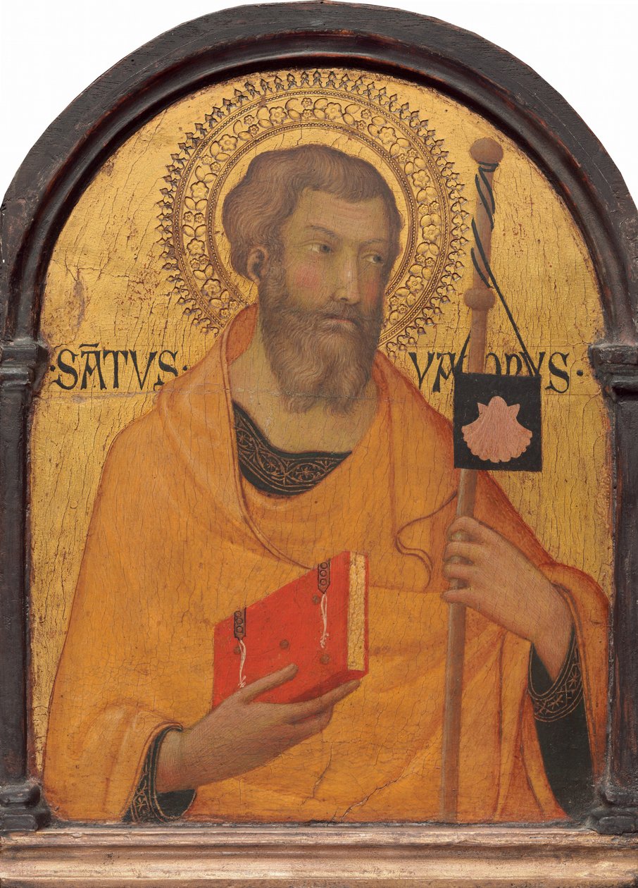 Saint James Major, n. 13151320. tekijältä Simone Martini