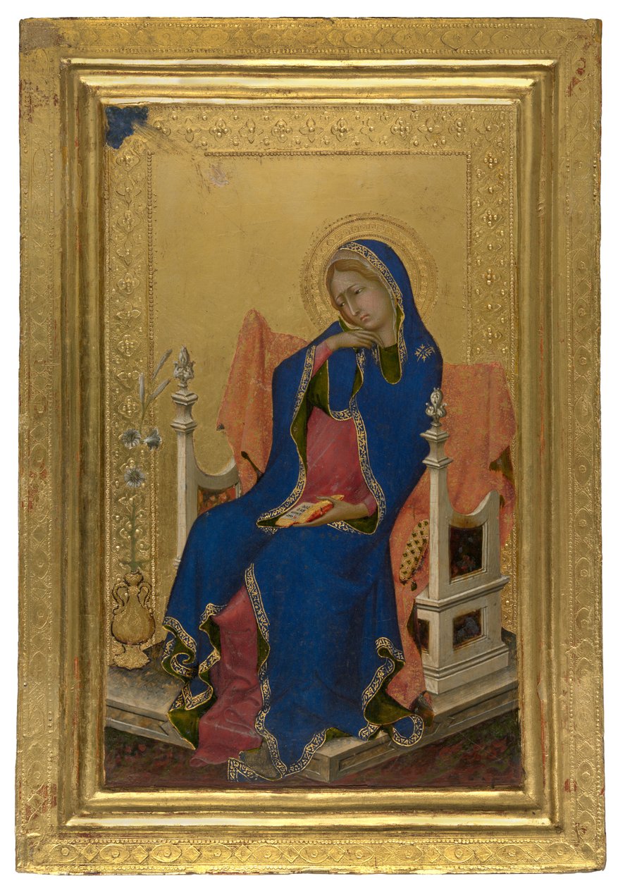Marian ilmestys tekijältä Simone Martini